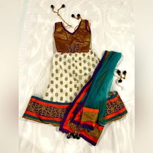 Kids Indian/Pakistani traditional formal wear 2 pieces